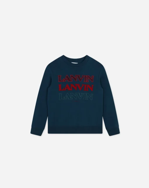Clearance Round-neck logo sweatshirt BOY Boys (4-12 Years)