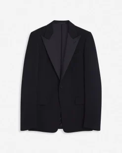 Hot Satin collar tuxedo jacket Coats & Jackets