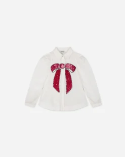 Hot Sequined poplin shirt Girls (4-12 Years)