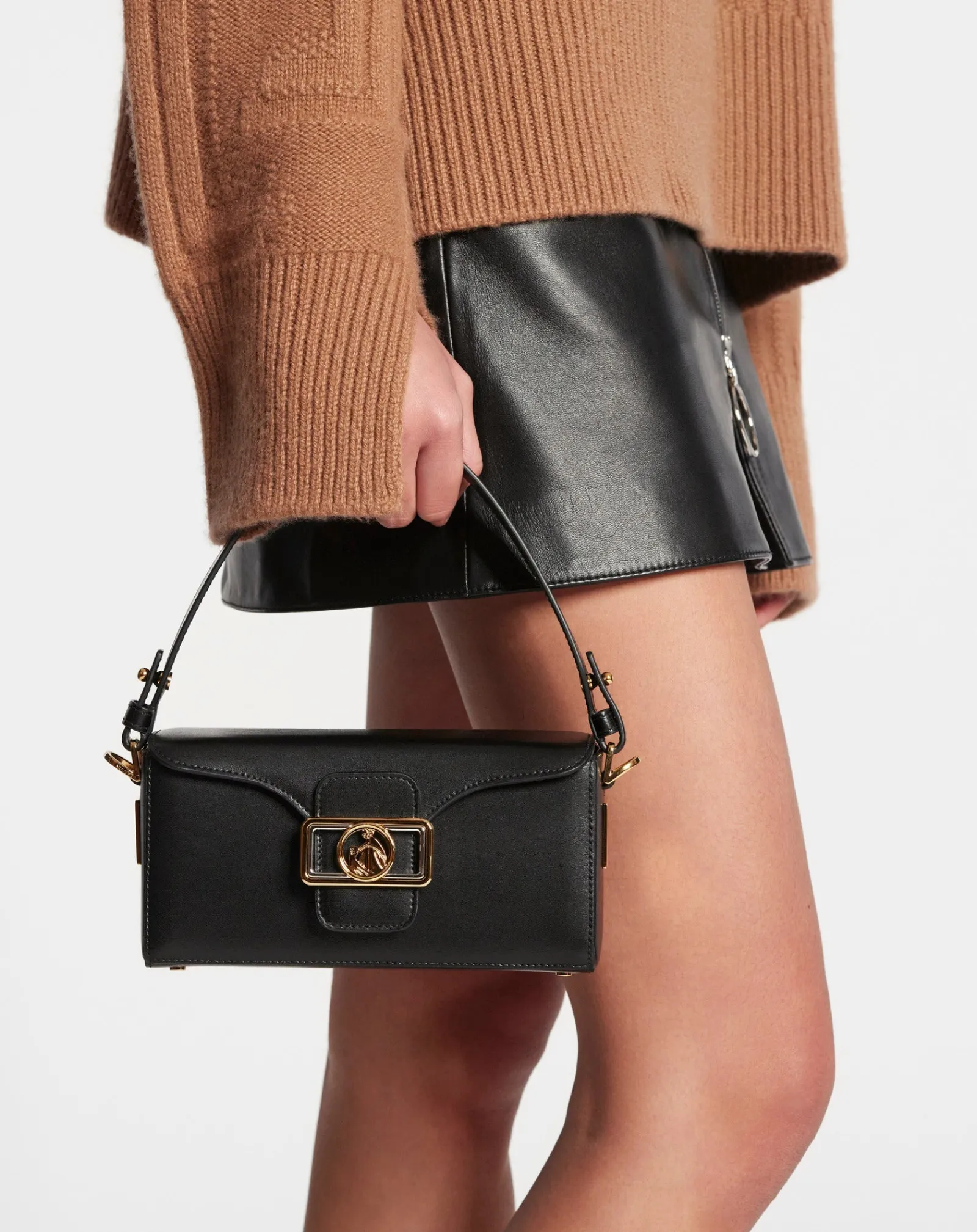 Sale Shiny leather nano pencil bag Women Crossbody Bags & Shoulder Bags