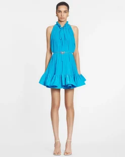 Discount Short dress with ruffles Women Dresses