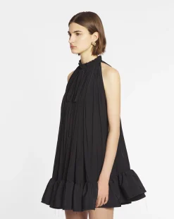Discount Short dress with ruffles Women Dresses
