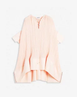 Outlet Short-sleeved pleated dress Women Dresses
