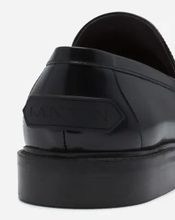 Online Spinto loafers in glossy leather Women Loafers