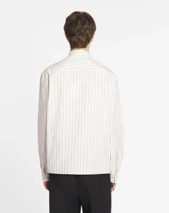 Outlet Straight striped shirt Shirts
