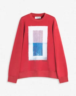 Hot Sweatshirt with an archives print Knitwear & Sweatshirts