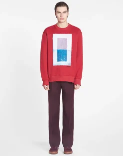 Hot Sweatshirt with an archives print Knitwear & Sweatshirts