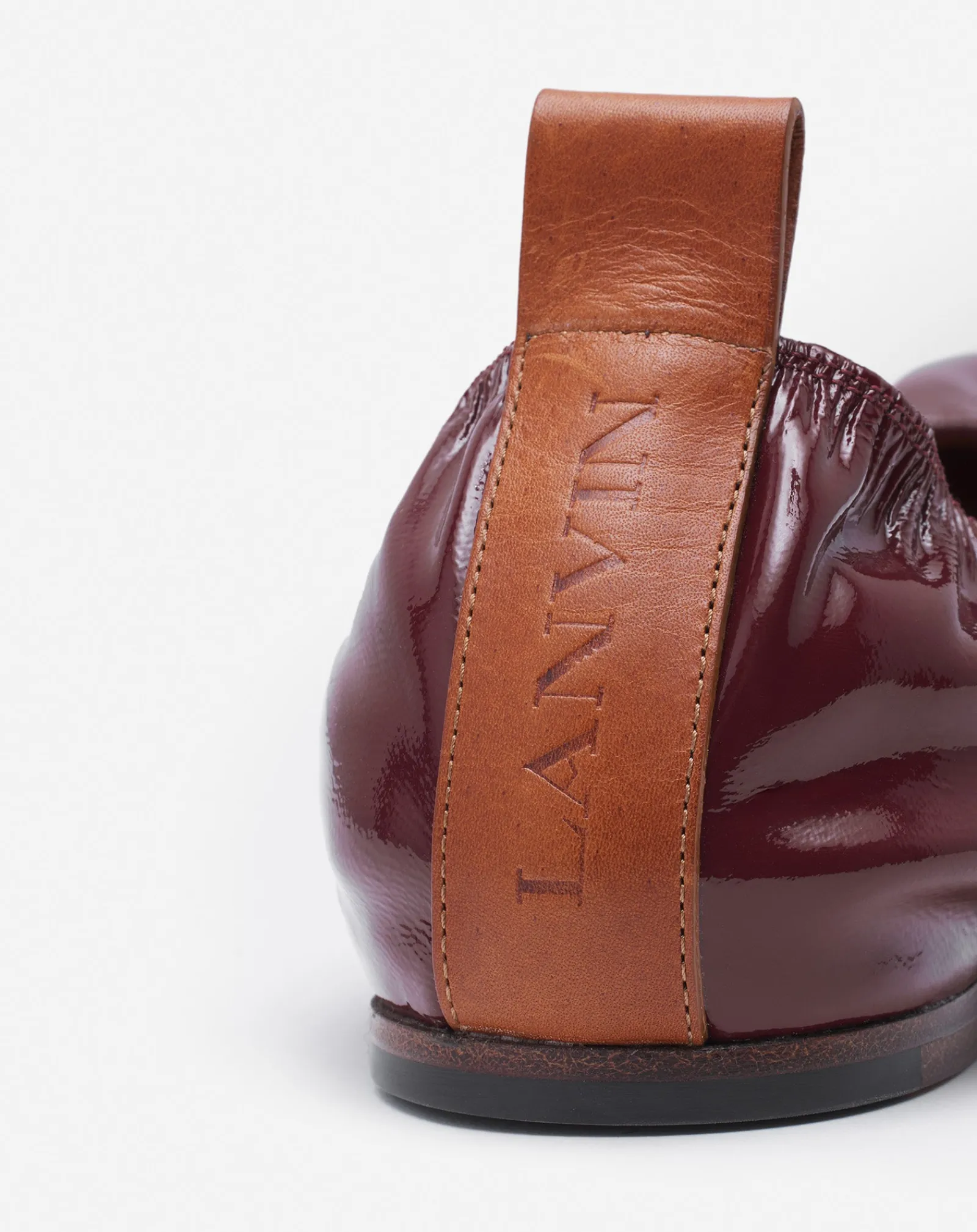 Discount The ballerina flat in patent leather Women Ballerinas