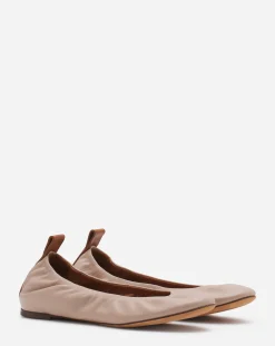 The leather ballerina flat Women Ballerinas