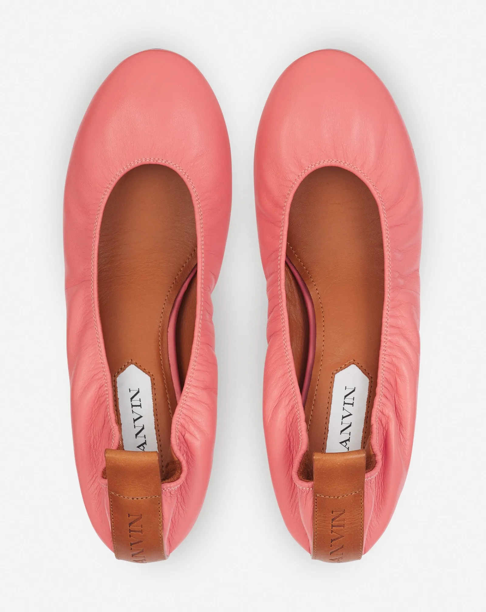 Discount The leather ballerina flat Women Ballerinas