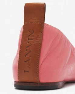 Discount The leather ballerina flat Women Ballerinas
