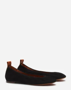 Discount The suede ballerina flat Women Ballerinas