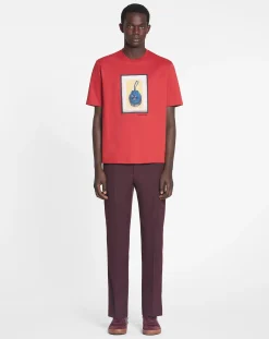 Discount T-shirt with an archives print T-shirts & Polos