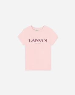 Online T-shirt with logo illustration Girls (4-12 Years)