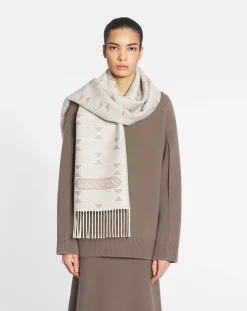 Discount Two-tone wool scarf Women Silks & Scarves