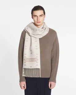 Discount Two-tone wool scarf Women Silks & Scarves