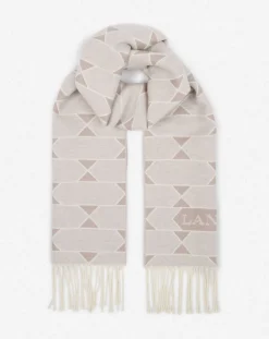Discount Two-tone wool scarf Women Silks & Scarves