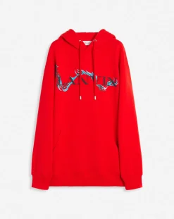 Sale Unisex dragon print loose-fitting hoodie Women T-shirts & Sweatshirts