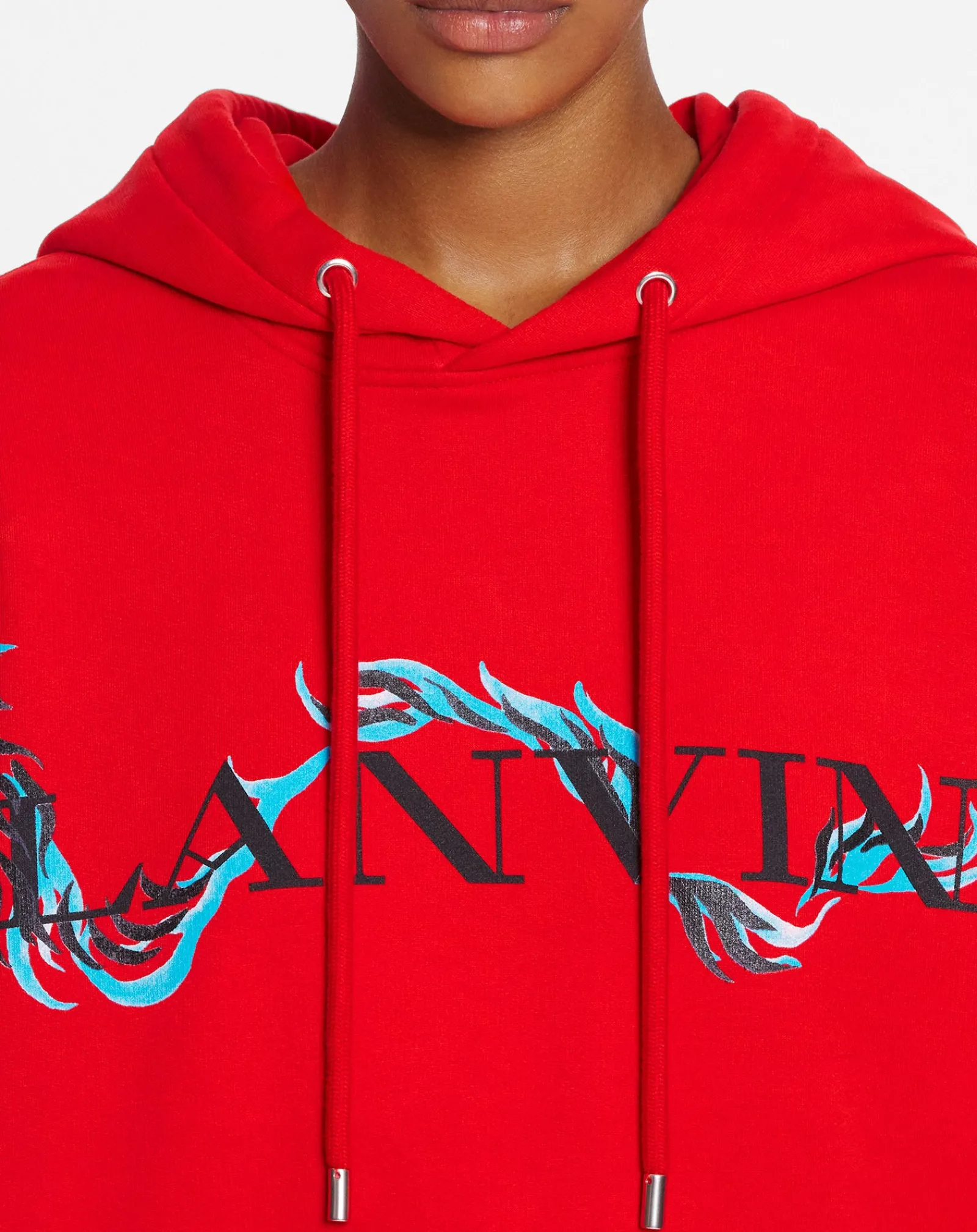 Clearance Unisex dragon print loose-fitting hoodie Knitwear & Sweatshirts
