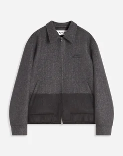 Unisex two-tone jacket Women Coats & Jackets